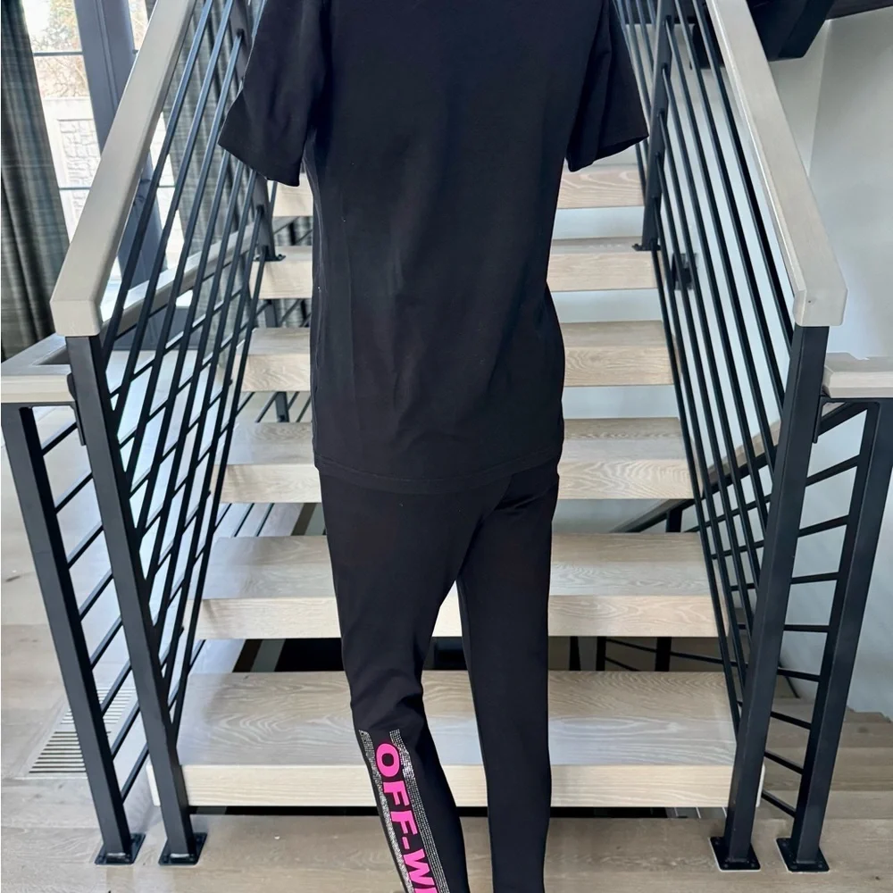 New Off-White Black matching set size XS no tags